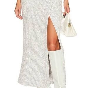 Better Days Knit Midi Skirt